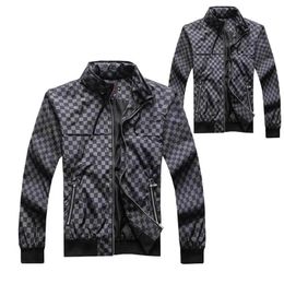 Paris, Europe New Style Men Jacket Winter Coat Men Women Long Sleeve Chequered letter patternOutdoor wear Mens Clothing Women Clothes Jacket M-4XL SP68