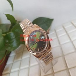 buy Mens Watches 41 mm 228235 228239 Day Date President 18k Rose Gold Roman Dial Asia 2813 Movement Automatic Watches Christma317O