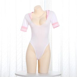 Bras Sets One Piece Swimsuit See Through Underwear High Elasticity Transparent Bikini Sex Clothes Babydoll Sexy Cosplay Bodysuit310v