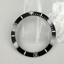 Classic 38mm high quality black luminous ceramic bezel insert for 40mm SUB men's watches Be1282h