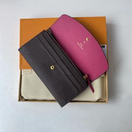 Designer Wallet Luxury Brand Purse Single Zipper Wallets Women HandBags Tote Real Leather Bags Lady Plaid Purses Duffle Luggage by336W
