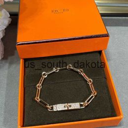 Chain designer bracelet charm bracelet diamond chain gold hollow fashion metal latch classic Jewellery women bracelets gift men high quality good x0909