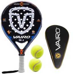 Tennis Rackets Spot Pala Padel Carbon Fibre Outdoor Sports Equipment Men's and Women's Cricket with Bag 221111218k