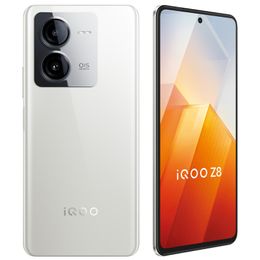 Original Vivo IQOO Z8 5G Mobile Phone Smart 12GB RAM 512GB ROM MTK Dimensity 8200 Android 6.64" 120Hz LCD Full Screen 64.0MP NFC 5000mAh Fingerprint ID Face Wake Cellphone