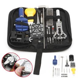 20 Pcs Watch Repair Tools Kit Set With Case Watch Tools Apply To General Problem Of Watch For Watchmaker189o2711