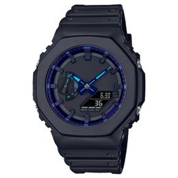 Sport Quartz Men's Digital Watch Iced Out Watch Detachable assembly waterproof World Time LED display Oak Series 8 colors2283