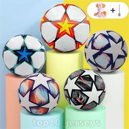 22 23 European Champions League match ball Soccer Size 5 PU granules slip-resistant football Ball High Quality seamless paste skin314e