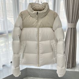 Windbreaker Erkek Tasarımcı Kış Ceket Kadınlar Aşağı Kapşonlu Nakış Kuzey Sıcak Parkas Ceket Yüz Erkek Küfür Ceketleri 30 Renkli Mektup Baskı Dış Giyim S