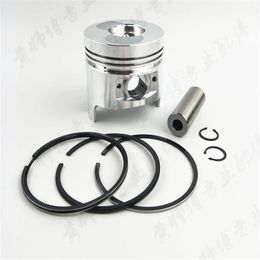 Piston kit 70MM for Chinese 170F diesel engine kolben w ring clip pin tiller kama kipor parts263u