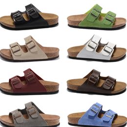 Luxury Designer Boston Clogs Slippers Platform mens women summer outdoor leather felt sliders buckle strap flaCasual birkens stocks sandals Dhgate Flip Flops