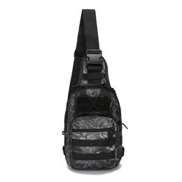 Outdoor Military Cross body Bag Sports Climbing Bag Tactical Hiking Camping Hunting Daypack Fishing Bag238H