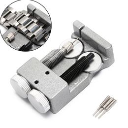Double Clasp Metal Steel Watch Bracelet Solid Adjustment Table Watchband Link Pin Remover Repair Tool242k