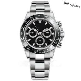 watches High quality men designer automatic mechanical watch 40MM 904L stainless steel wristband sapphire lens diving waterproof Watches Montre De Luxe