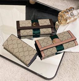 Designer Wallet Men Women Long Wallets Purse Card Holder Case Purse Ophidia Mini Clutch Bags Luxury Designers Business Credit Purses G239094