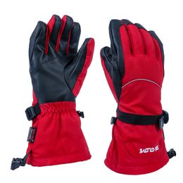 Fingerless Gloves Touch Screen Snow Ski DuPont Sorona Insulation Men Women Winter Warm Snowmobile Mittens 230909