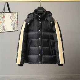 Men's Classic Down Jacket Winter Overcoat Top Designer Parker Ladies Letter Flower Jackets Luxury Streetwear Men High Quality244M