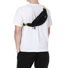 Brand designer MINI Men Yellow black canvas belt high Shoulder Bag chest bags multi purpose satchel off Shoulder Bag Messenger263l