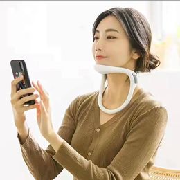Full Body Massager Neck Brace Support Posture Corrector Improve Pain Caused by Bowing Head Health Care Adjustable Correct Effectively Stretcher 230909