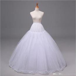 New Arrivals Bridal Wedding Dress Ball Gown Petticoat Underskirt Crinoline Skirt Slip Tulle Nylon Bridal Accessories286h