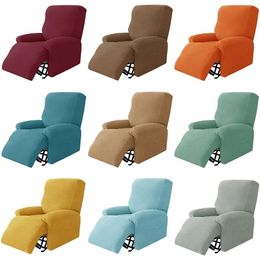 16 Colours Recliner Sofa Cover Stretch Lazy Boy Chair Pet Anti-Slip Seat Protector Slipcover For Home Decor 211207224o