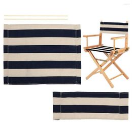 Chair Covers 1 2Set Directors Chairs Replacement Canvas Cover Casual Seat Kit For Cross Folding Home Outdoor Garden Replace230B