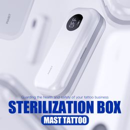 Mast Sterilization Box for Tattoo Machines Disinfection Portable UVA UVC Light Germicidal Box WS500