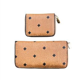 M Designer Wallet for Women Long and Short Card Holder Fashion Zipper Wallets Hand Bag Ladies Designers Purse296b