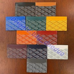 Card Holders famous designers bag Luxury Purse Genuine Leather Mini Wallets wristlets key chain Short wallet Mens Women's key2230