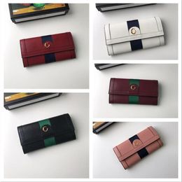 New Ophidia Collection Bi-Fold Wallets Ladies Fashion Casual Designer Luxury Wallet Coin Purse Key Pouch Credit Card Holder Busine236J