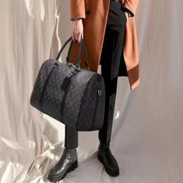 Duffel Luggage Bags Travel Men 55CM PU LEATHER Designer Duffle Luxury Fashion Sport Tote Handbags Shoulder Outdoor Packs Suitcase 309p