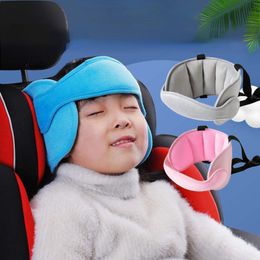Pillows Children Travel Pillow Baby Head Fixed Sleeping Adjustable Kids Seat Supports Neck Safety Protection Pad Headrest 230909