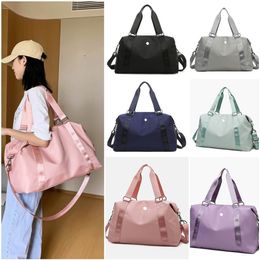 LU-203 Unisex Handbags Travel Beach Duffel Bag Shoulder Bags Large Capacity Waterproof Fitness Yoga Exercise Cross Body Bags254G