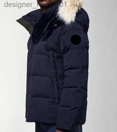 Womens Down Parkas Canada Puffer Jackets Men Designer Real Coyote Fur Outdoor Wyndham Windbreaker Jassen Outerwear Hooded Fourrure Mantea Down Jacket Coat Hiver P