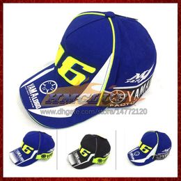 3 Colours Fashion Motorcycle Caps Baseball Cap Adult Men Women Cool Hip Hop Embroidery Casquette Snapback Hat For YAMAHA Black Blue275i