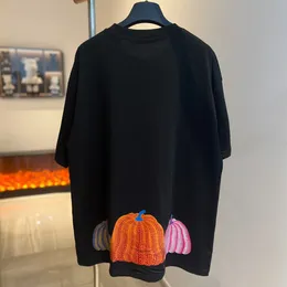 T-shirt da uomo firmate Maglioni taglie forti Felpe con cappuccio in autunno / inverno 2022Acquard Knitting Hine E Custom Jnlarged Detail Girocollo in cotone