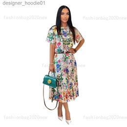 Basic Casual Dresses Woman Designer Channel Classic Womens Ggity Bohemia Dress Female Retro Skirt Ladys Fashion Colorful Africa Sexy Skirt Two Piece Dress L230910