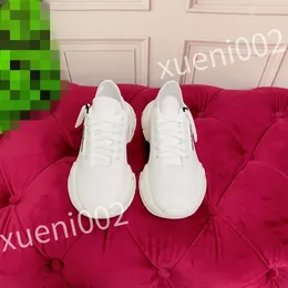 2023 new Hot Designer Fashion Casual Shoes White Calfskin Casual Comfortable Outdoor Sneakers Women's Lace Up Walking Shoes fd230208