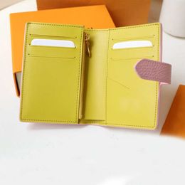 luxury designer wallet designer card holder women Vertical card wallets top quality purse 10A genuine leather credit cardholder with box M82144