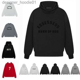 Men's Hoodies Sweatshirts Hoodie Womens Designers Hoodies Winter Black White Graphic 1977 7 Hoodie essentialclothing Clothes Sweatshirts L230909