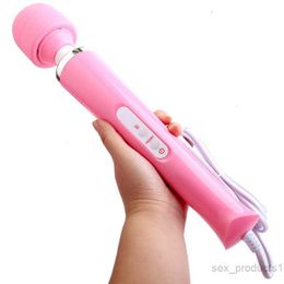 toys Sex Massagers Female Masturbation Massager Female Av Stick Clitoris Fun Toy Adult Products VibratorLRRP