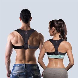 Resistance Bands Fashion Adjustable Correction Belt Unisex Back Support Shoulder Posture Corset DropResistance ResistanceResistanc270q