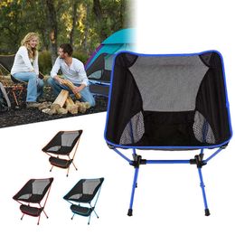 Camp Furniture Ultralight Folding Chair Travel Outdoor Camping Fishing Beach Hiking Picnic Tool Superhard High Load Portable Multifunction Seat HKD230909
