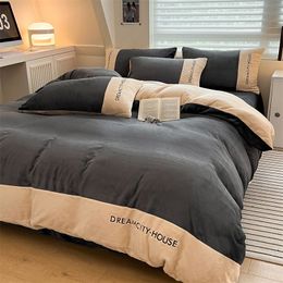 bedding sets designer bed sheets 1 flat sheet,1 duvet cover,2 pillowcase