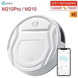 Smart Home Control Lefant M210Pro M210 Robot Vacuum Cleaner Strong Suction Alexa Google App Sweep Mop Long Working Time 4 Cleaning Modes 230909