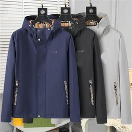 2023 Fashion designer Mens Jacket Goo d Spring Autumn Outwear Windbreaker Zipper clothes Jackets Coat Outside can Sport Size M-3XL252y