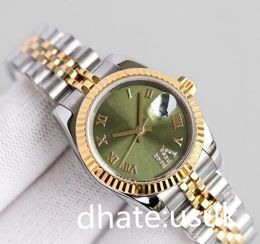 Ladies Watch Fully Automatic Mechanical Watches 28mm 316L Steel Diamond WristWatch Jubilee Strap Waterproof Sapphire Design Montre de luxe WristWatches Gift