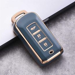 Car Key Tpu Car Key Case Cover for Mitsubishi Outlander ASX LANCER Pajero Sport Eclipse Cross Key Cover Shell Fob T221110241v