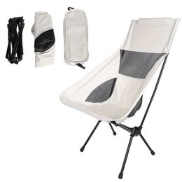 Camp Furniture Detachable Portable Folding Moon Chair Outdoor Camping Chairs Ultralight Travel Hiking Picnic Seat Tools Beach Fishing Chair HKD230909