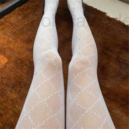 Night Club Women Stockings Socks Full Letter Embroidery Lady Long Leggings Festival Gift for Girls Designer Tights B3EH