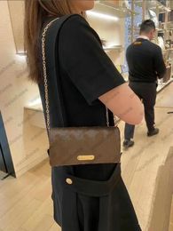 M82509 Lily Wallet On Chain Handbags LiLy Woc Monograms Canvas Leather Clutch Flap Bag Shoulder Bags luxury Designer Women Bags Purses Crossbody bag
